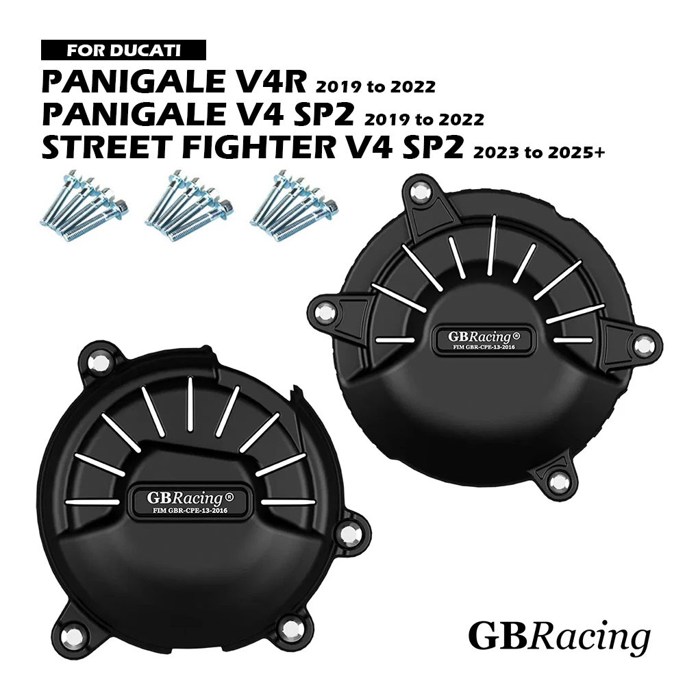 

GB Racing Engine Protect Cover PANIGALE V4 R SP2 STREETFIGHTER SP2 2019-2025 For DUCATI Motorcycle Protection Cover Accessories