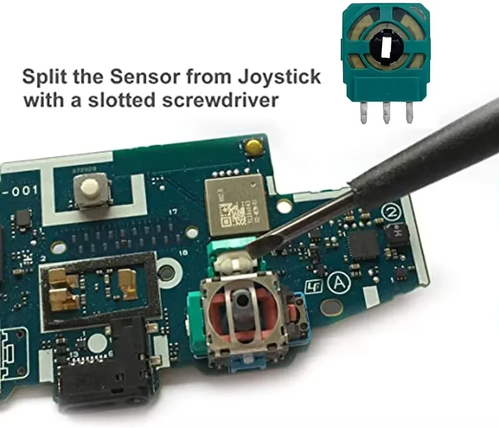 DATA FROG 10PCS Thumb Stick Trimmer Potenziometro per PS4/Xbox One Controller Joystick Analogico Riparazione Parti del Sensore di Ricambio