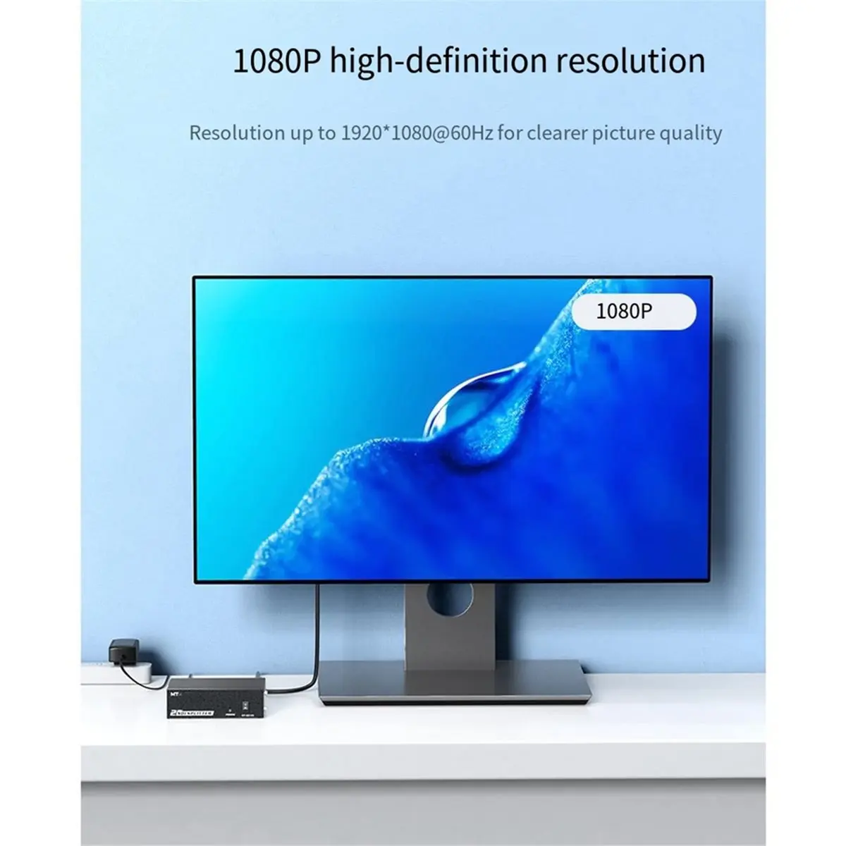 618 Mega Sale MT-SD10 SDI 1-in-2-Out Distributor 1080P@60Hz Supports Widescreen Monitors Video Signal