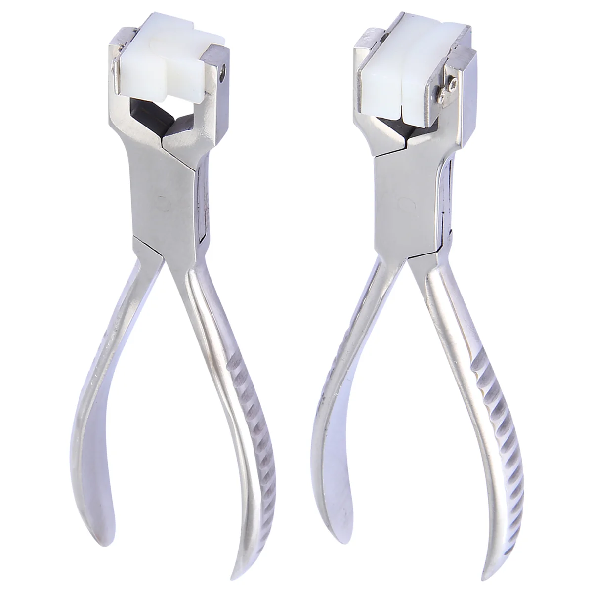 2 Pcs Ring Making Kit Chain Nose Pliers Bending and Wrapping Metal Tool Stainless Steel Ring Bender Ring Bending Tool