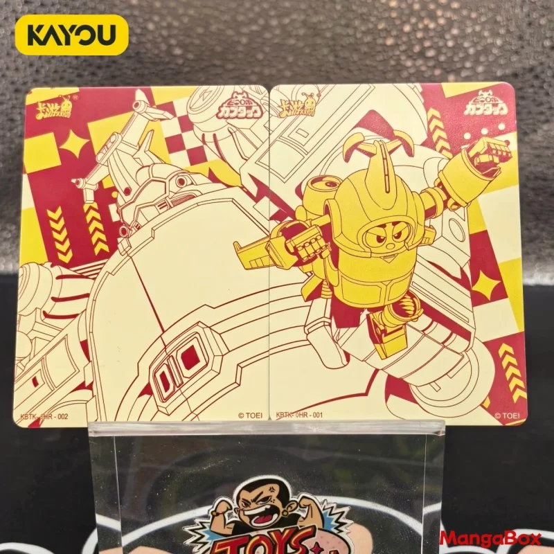 KAYOU Iron Armor Little Treasure Time and Space Adventure Sammlerkarte und Peace Star Wish Pack Offizielle Peripheriekarten
