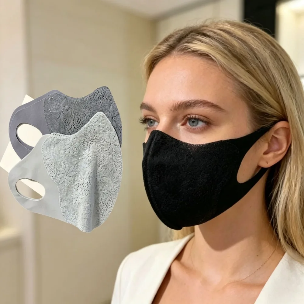 Ice Silk UV Protection Face Mask, Breathable Washable Sun Shield, Lightweight Outdoor Sun Protection Face Cover for Men & Women