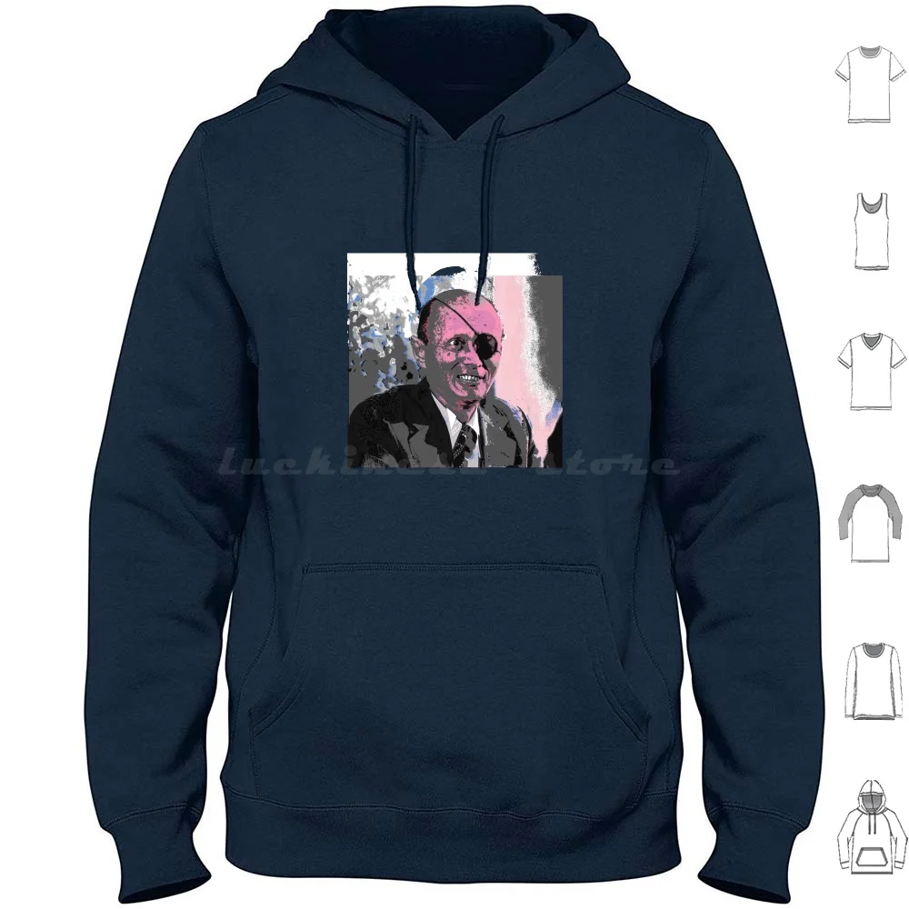 Moshe Dayan. Hoodies Long Sleeve