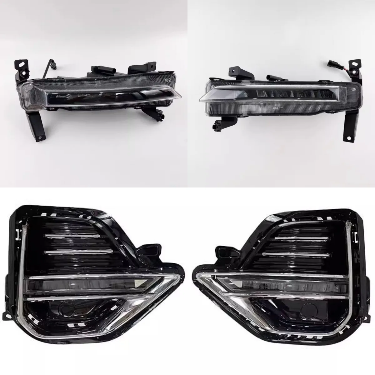 Fog Lamp Frame Front Bumper Light Assembly For Chery Tiggo 8 Plus Daytime Running Light clearance lamp