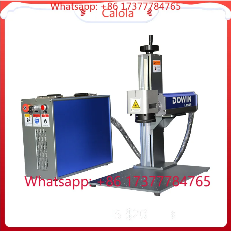 Por   Multifunctional Desktop Fiber    Marking Machine Air Cooling With Automatic Feature For Jewelry Marking