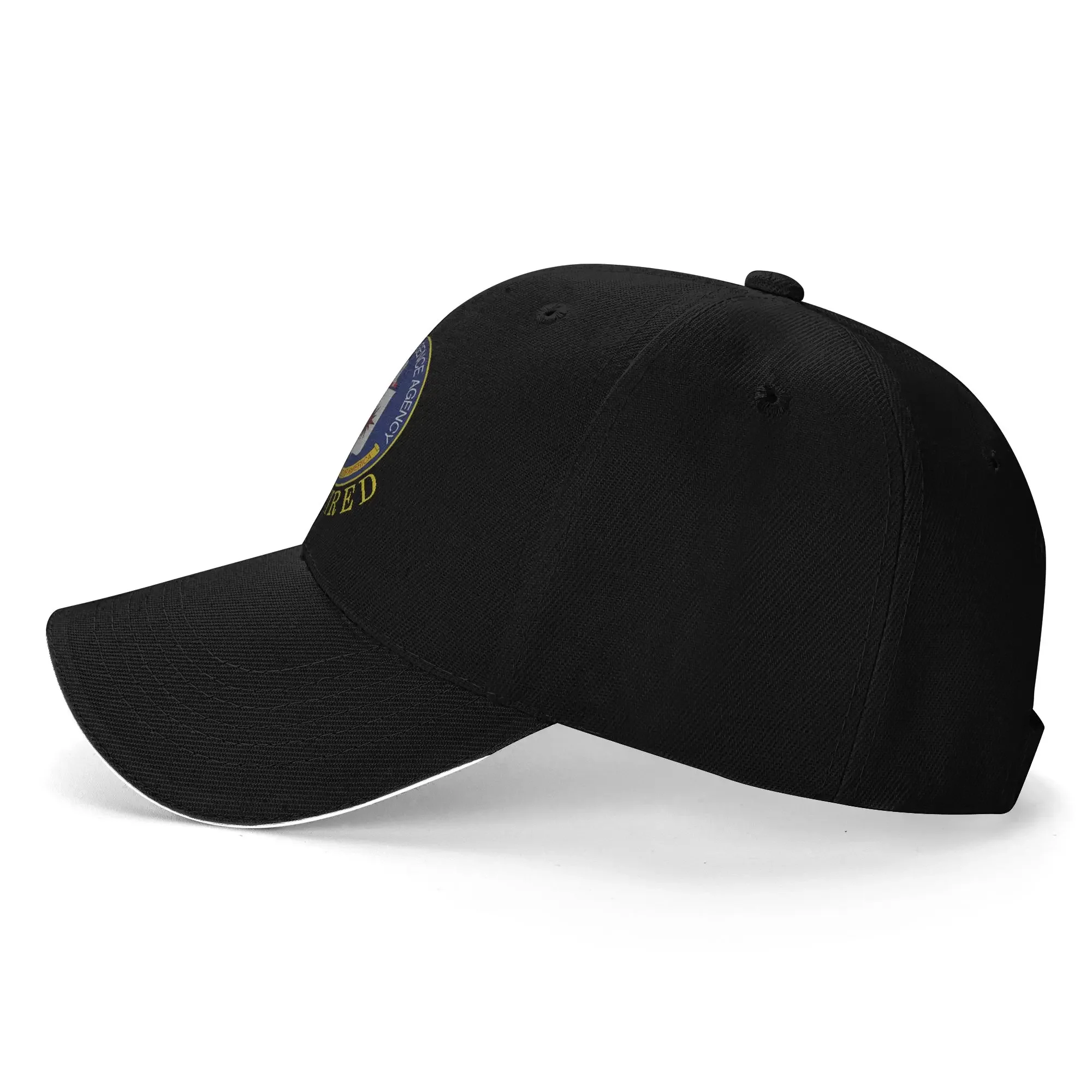 New Central Intelligence Agency CIA   Baseball Cap  Unisex-Teens Print Trucker Hat Summer Fitted Retro Sun Visor Baseball Caps