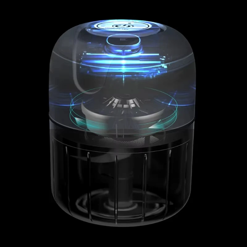 전기 마늘 다지기 마늘 분쇄기 250ml 충전식 휴대용 고추 야채 다지기 고기 분쇄기 주방 블렌더