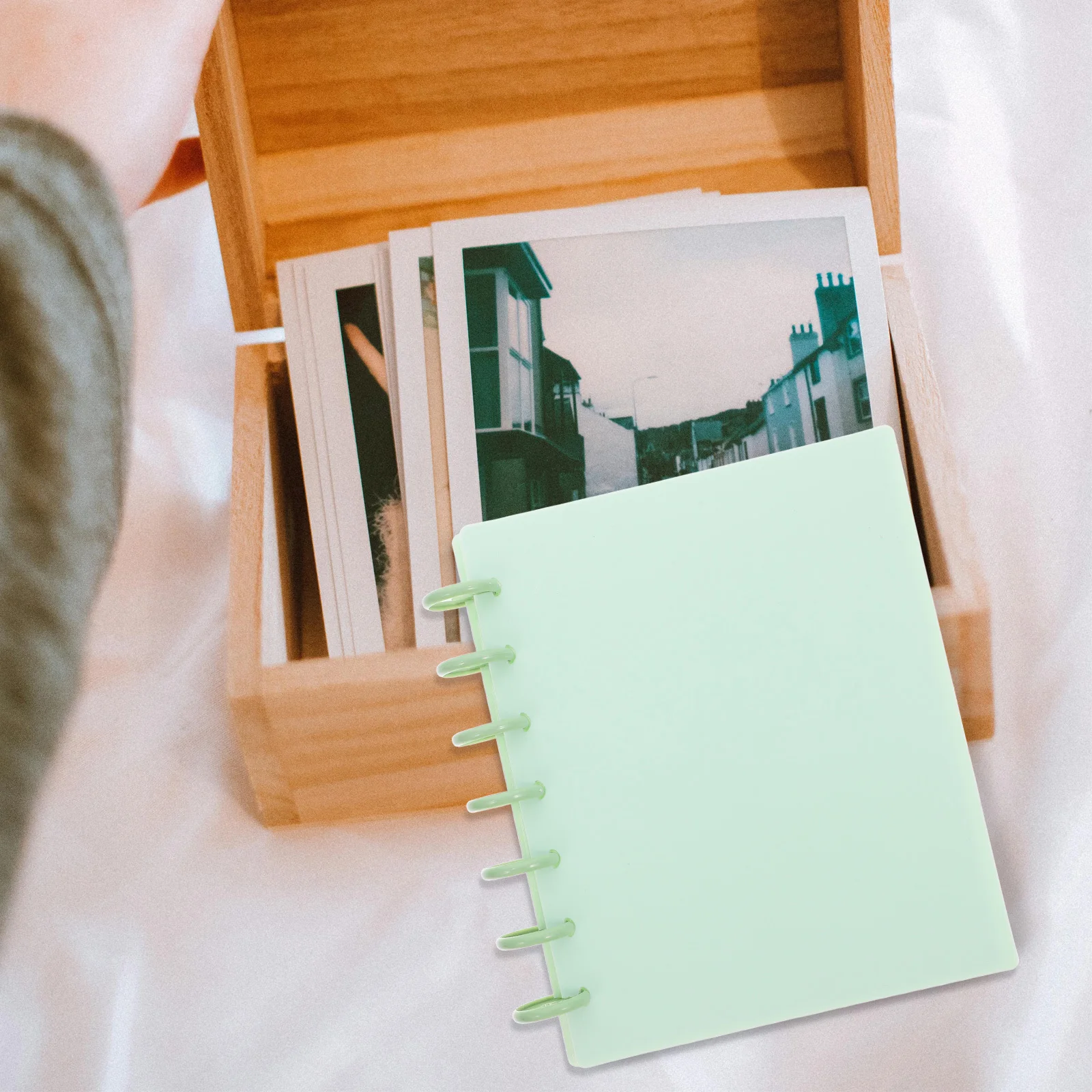 Photocard Album Binder Compact 3 Inch Kpop Photocard Portable Photo Storage Book Card Holder Photo Storage Book