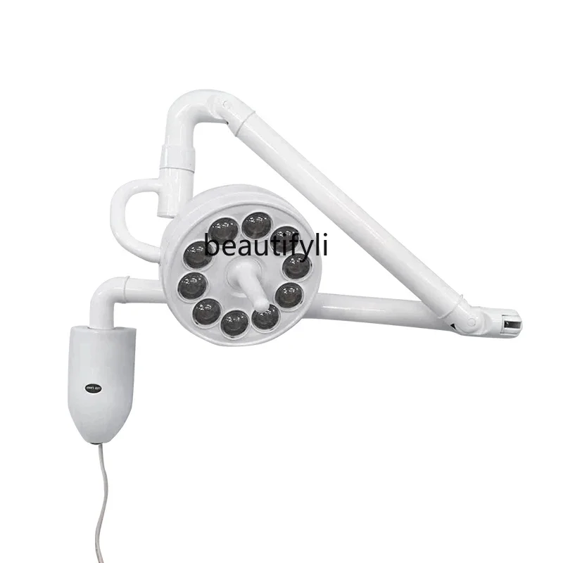 Wall-Mounted Vertical Led Shadowless Operating Lamp External Dental Examination Beauty Tattoo Oral Clinic Pet Hospital