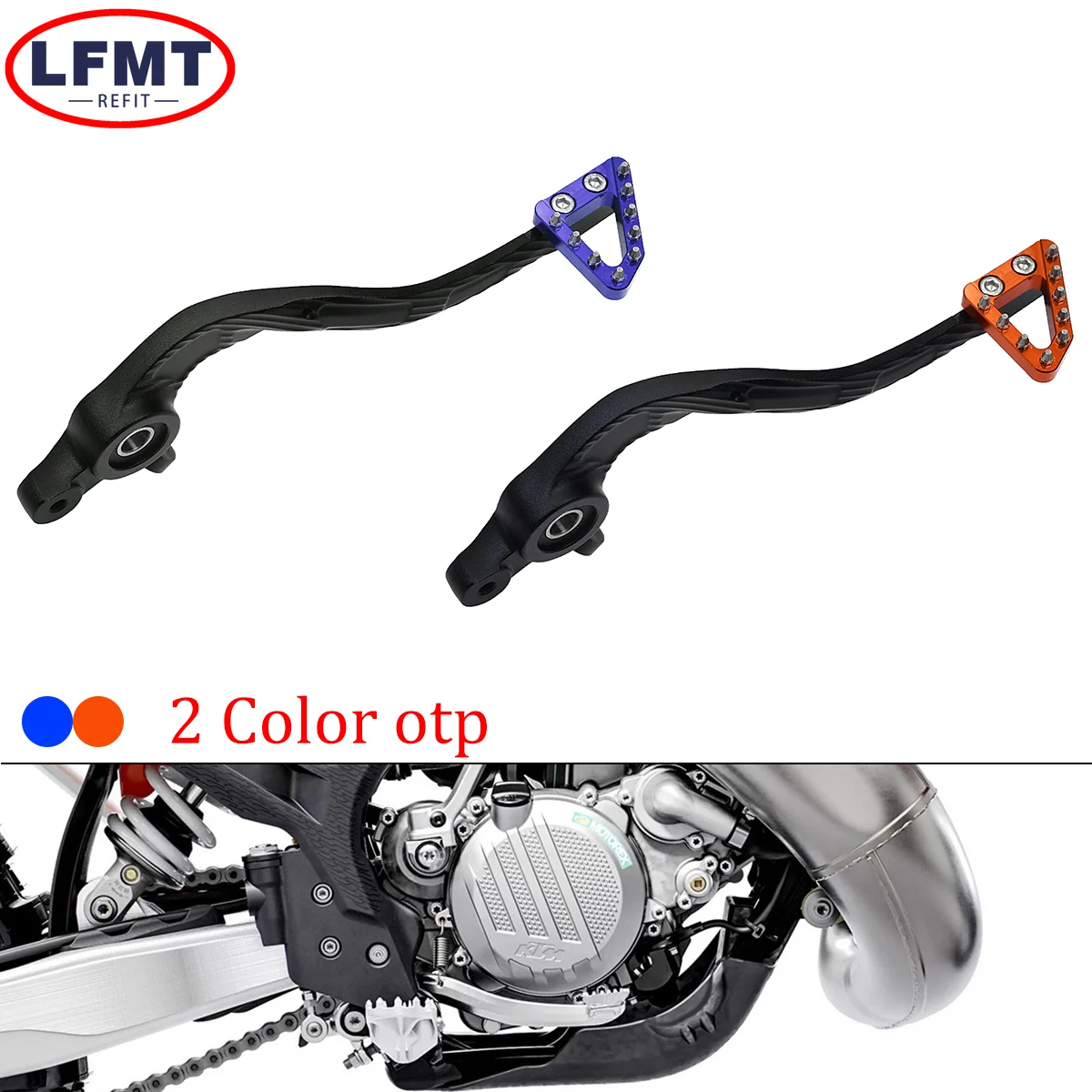 

CNC Motorcycle Footbrake Lever Foot Brake Pedal For KTM SX XC XCW EXC EXCF 250 300 350 500 2017-2022 For Husqvarna FE TC TE TX