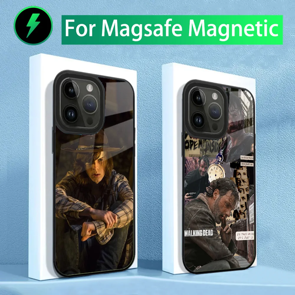 TV The Walking D-Dead Phone Case For iPhone 15,14,13,12,11,Plus,Pro,Max Mini Magsafe Magnetic Wireless Charging