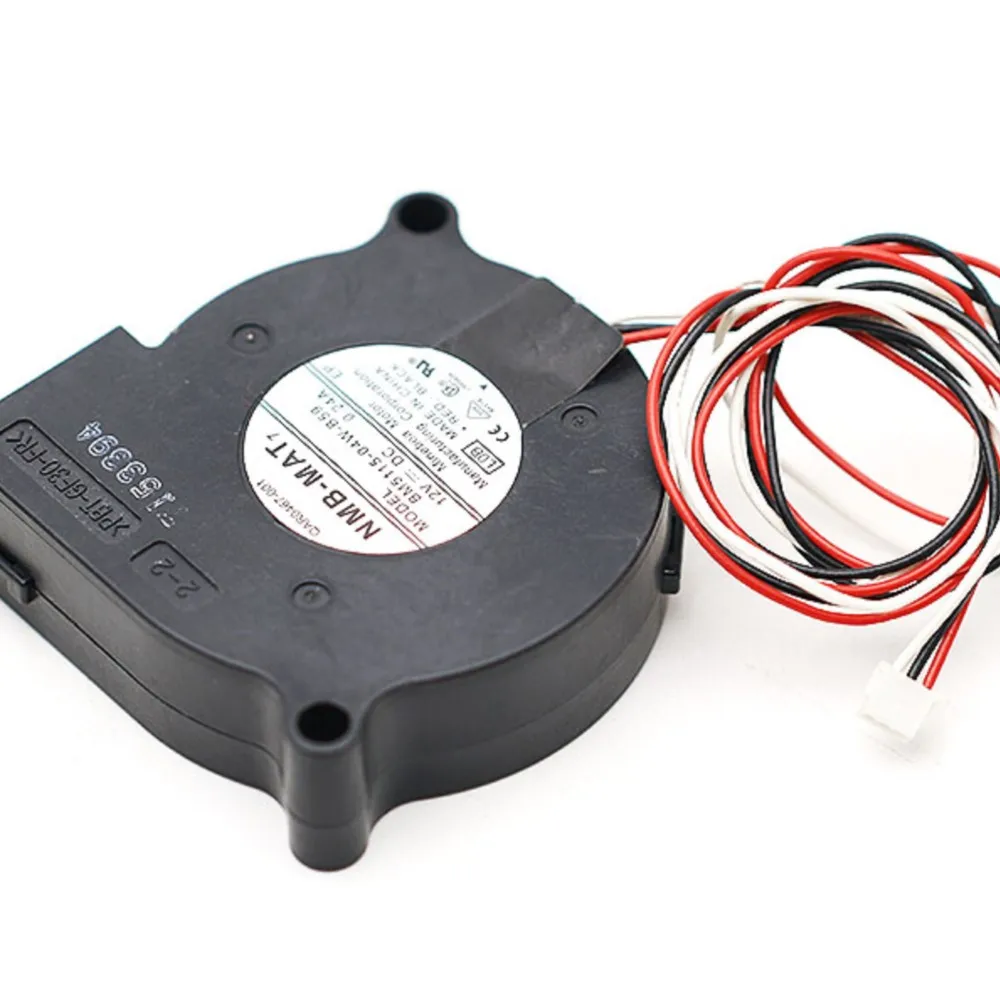 For NMB BM5115-04W-B59 5015 12V 0.24A 5CM Projector Turbine Cooling Fan