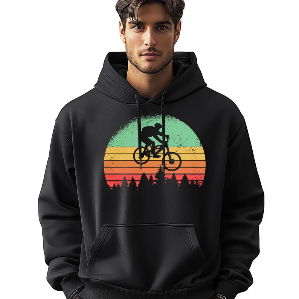 

Downhill Mountain Bike MTB Mountain Biking Graphic Sweatshirts Polyester Fiber Mens Gifts Camisetas Hombre Cool