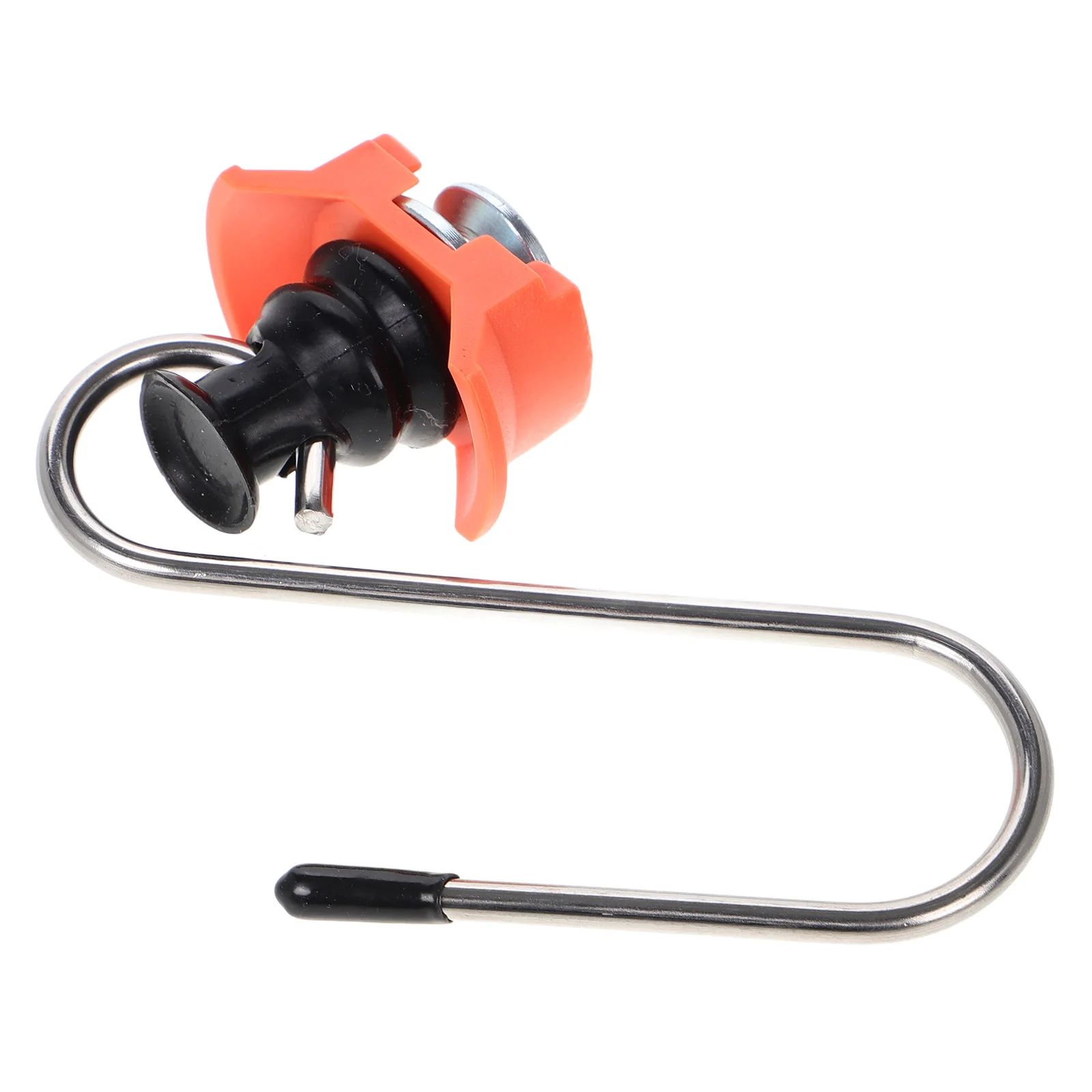 

Aluminum Track Latch S Hook Tie Down Rail Coupler Lock Trailer Parts Receiver Hitch Locking Pin Spring Gate