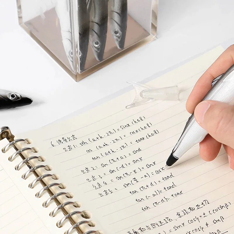 

Creative Funny Fish Shaped Pens Crucian Carp Pencil Case Funny Student Stationery Supplies