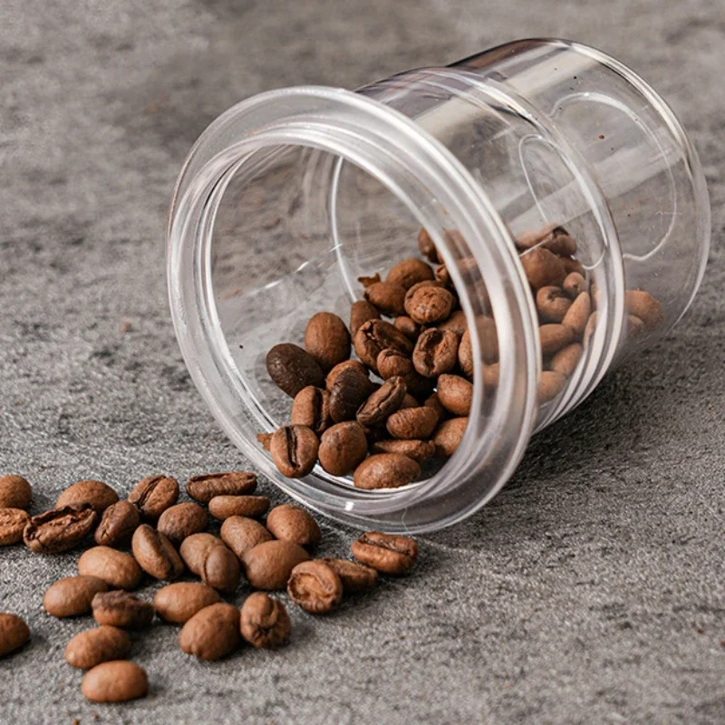 Coffee Dosing Cup Transparent Espresso Sniffing Mug 58mm Coffee for Portafilter Dosing Cup Clear Coffee Machine Accessories