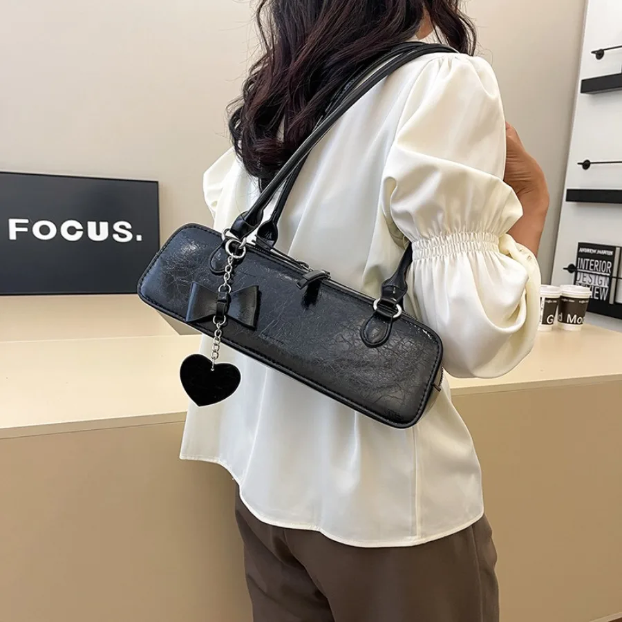 

French High-Quality Textured Stylish Versatile Single-Shoulder Women's Bag Minimalist High-End Underarm Bag, Niche Handbags