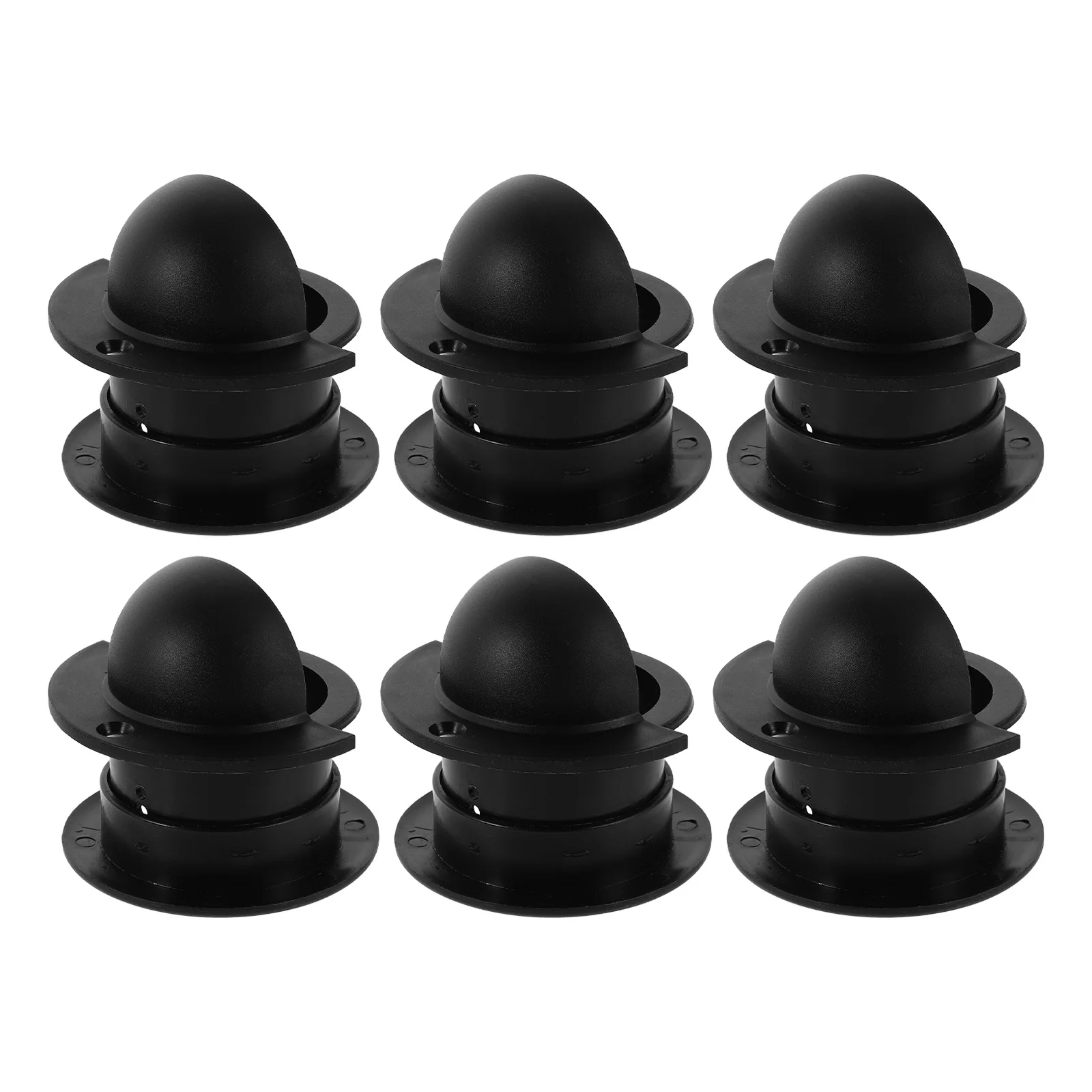 

6Pcs Foosball Table Entry Cups Long-Lasting Plastic Replacement Parts Soccer Machine Accessories Table Football Scoring Hole