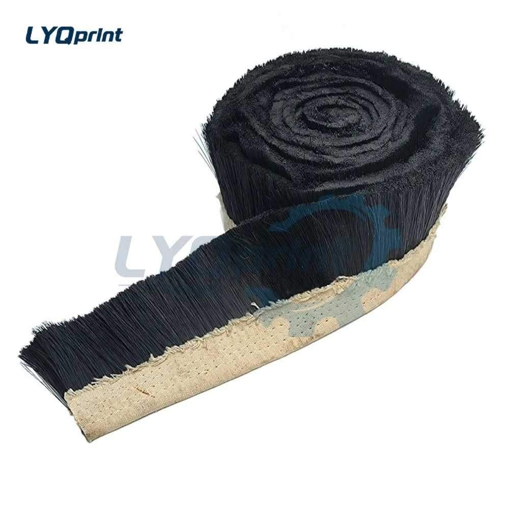 Disc Binding Machine Soft Cloth Brush Glue Wrapping Brush Purple Light 5 Clamp Binding Machine Printing Accessories