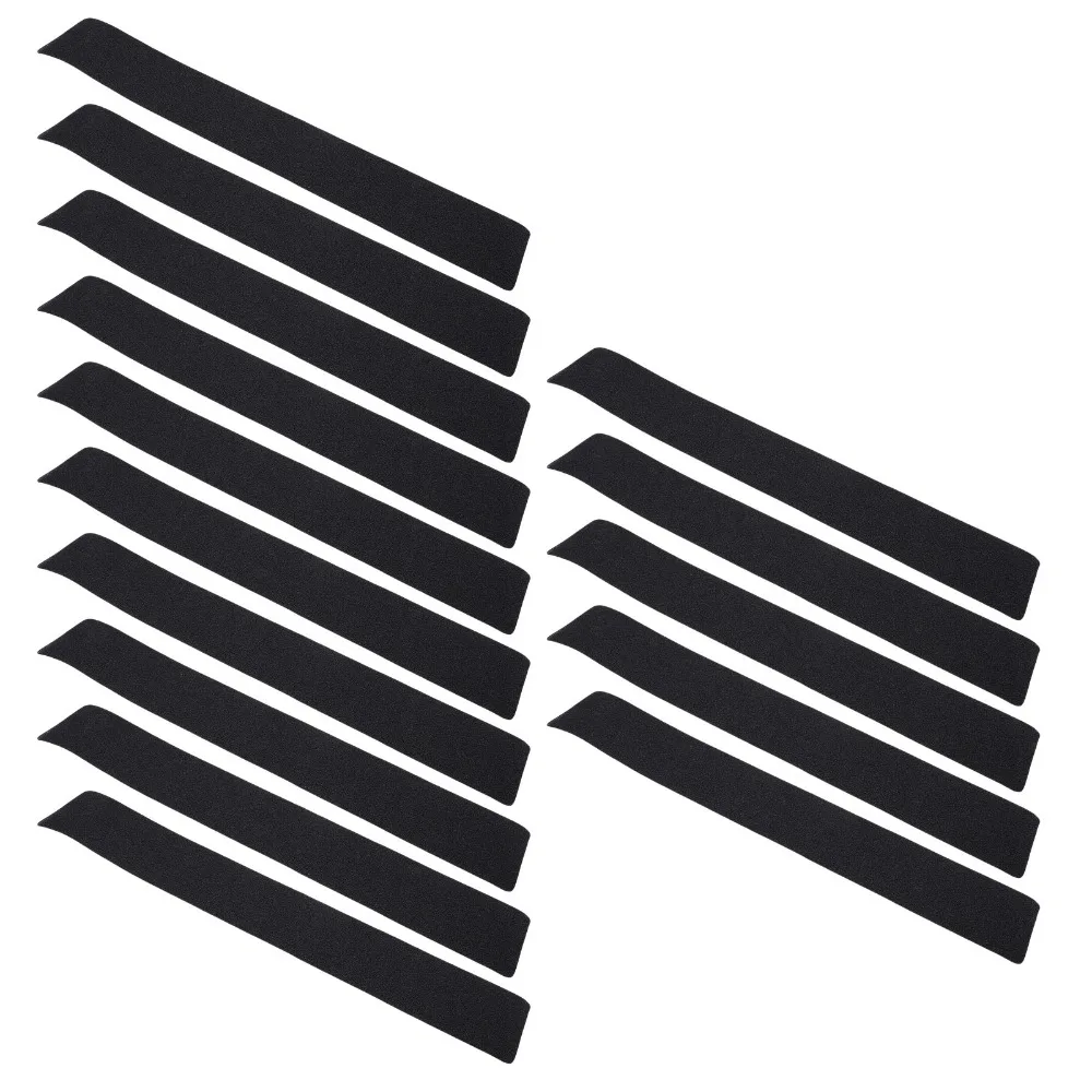 15Pcs Wear-Resistant Non Slip Stair Tapes Abrasive Friction 1 Roller Adhesive Stair Tread Pads Anti Slip Traction Tape