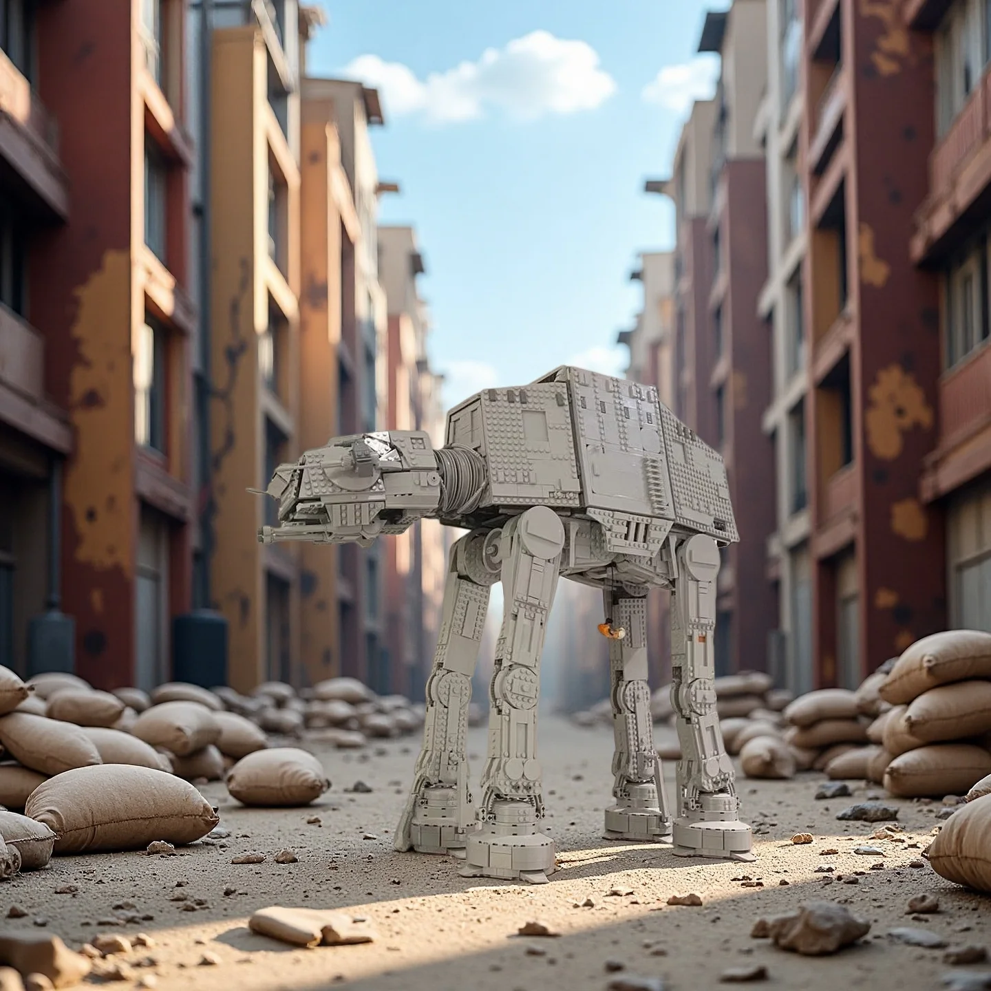 

6785PCS At Armored Walkers Modle MOC Ideas Modular Building Blocks Bricks Educational Toys For Christmas Gifts