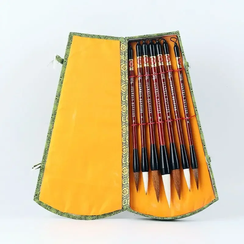 Calligraphy Brush Set Chinese Woolen  Multiple Hair Painting Brush Set Beginners Painting Calligraphy Writing Brushes
