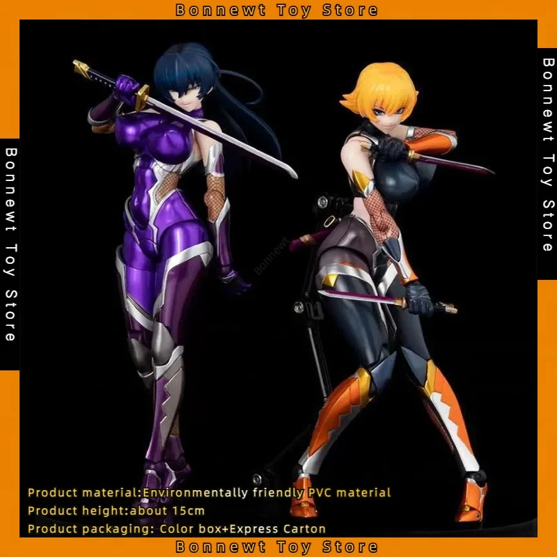 16CM Taimanin Series Figure Second Axe Asagi Igawa Action Figure Native Rocket Boy Model Statue Doll Collection For friend gifts