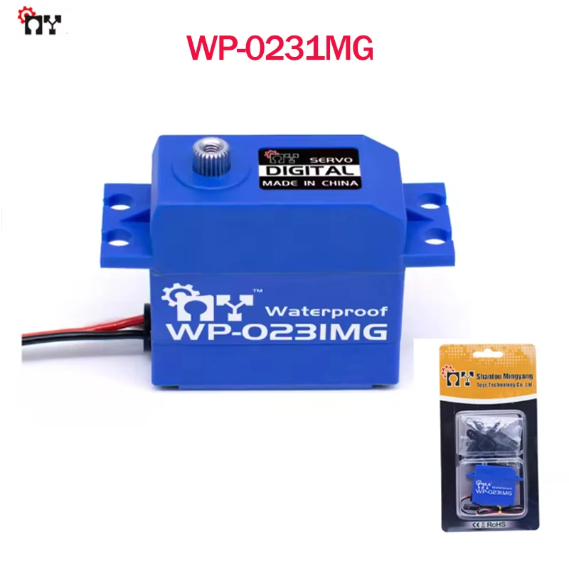 

MY Servo WP-0231MG 6.0V 15KG HV DC motor Digital waterproof RC car travel drift RC car