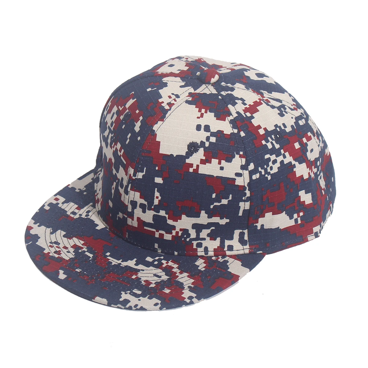 Camouflage Baseball Cap Cotton Snapback Hat Adult Sunshade Hat Unisex Adjustable Hip Hop Baseball Caps Cowboy Hat