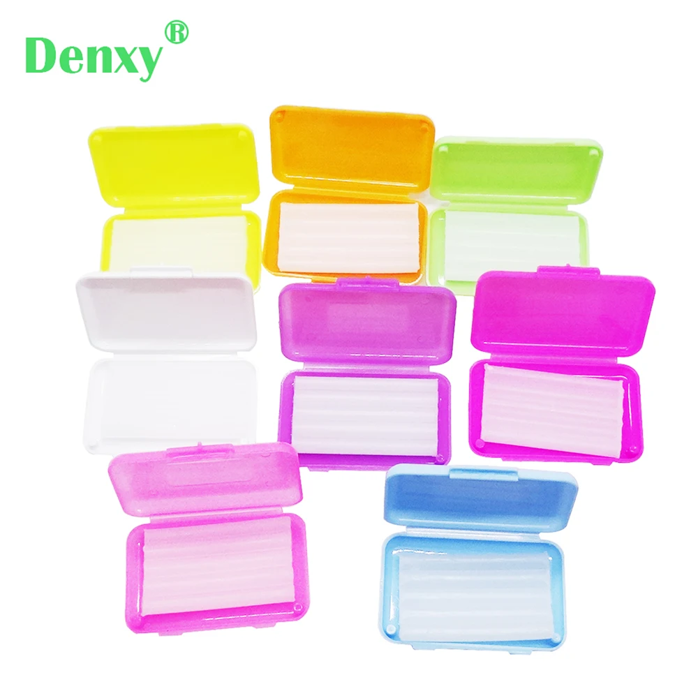 Denxy Brand 100 Boxes/pack Orthodontic Ortho Wax Teeth Tooth Whitening Dental Oral Care For Braces Gum Irritation Dental Bracket