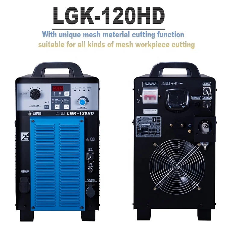 Cortadores de fonte de alimentação de plasma CNC tipo LGK 63A/120A/200A para corte poderoso