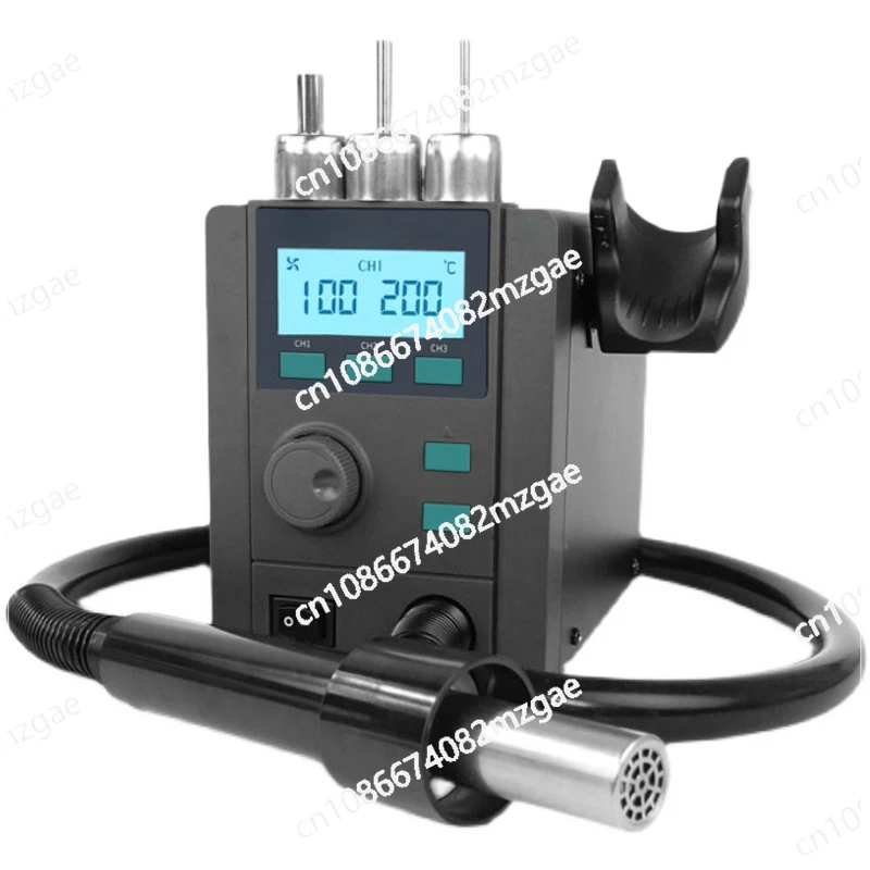 Mobile phone repair air gun adjustable constant temperature digital display hot air disassembly table