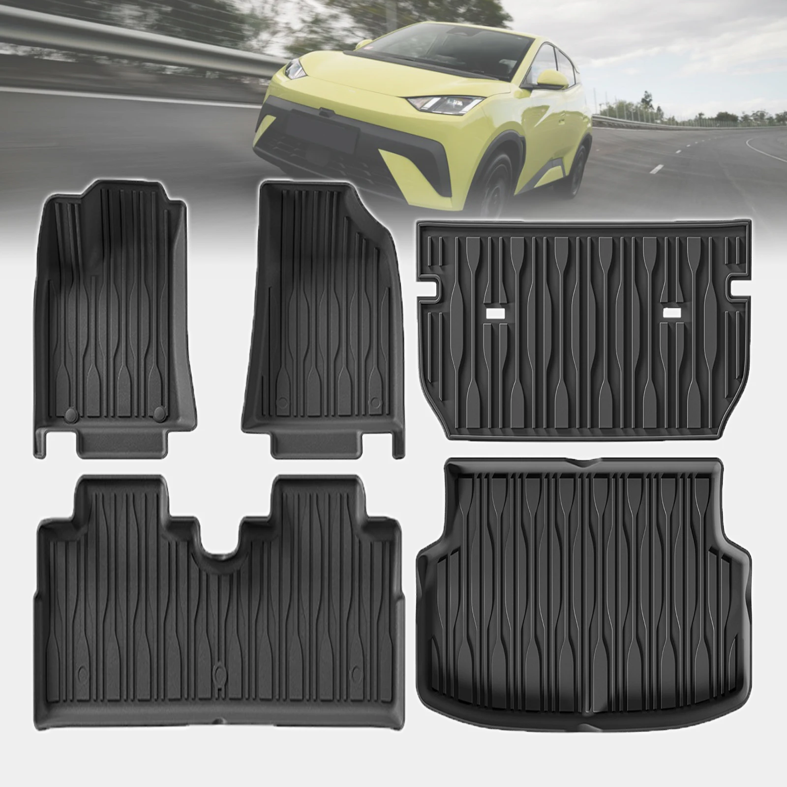 

Водонепроницаемые 3D TPE коврики для BYD Dolphin Surf, Dolphin Mini, ATTO 1, Seagull 2026, 2027, идеальная посадка, без запаха