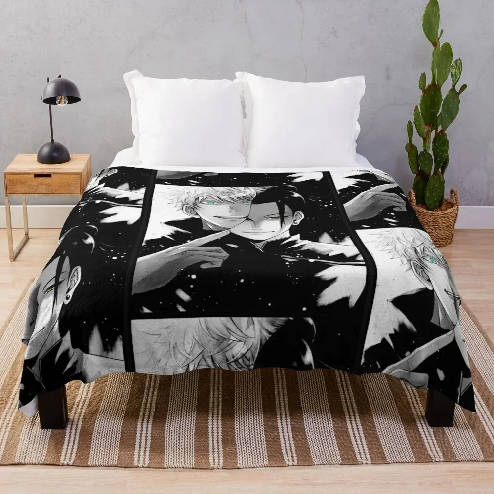 

Gojo And Geto Classic Throw Blanket Stylish Warm Blanket for Living Room Bedroom