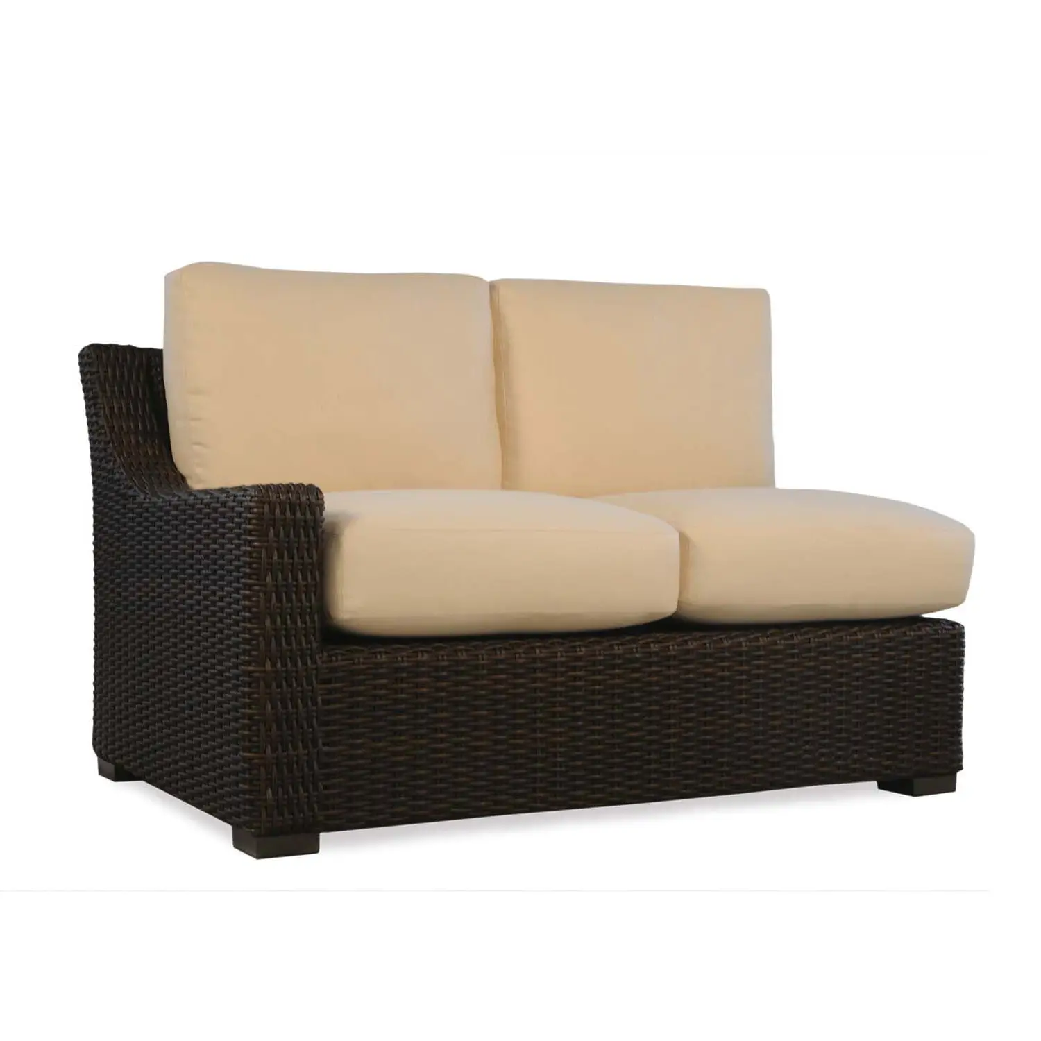 

Современный стиль, секционная модульная садовая мебель из ротанга, уличный L-образный водонепроницаемый диван для патио