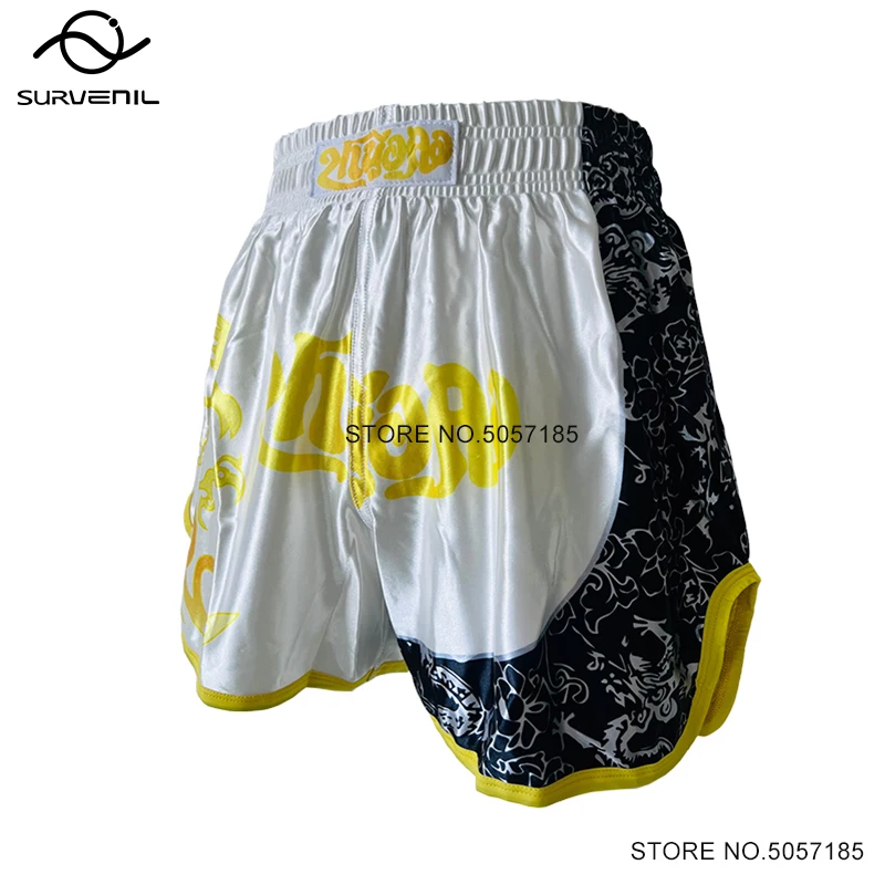 

Boxing Shorts Comfortable Muay Thai Shorts Men Women Kids Grappling Cage Fighting MMA Training Pants Gym Adult Kickboxing Shorts