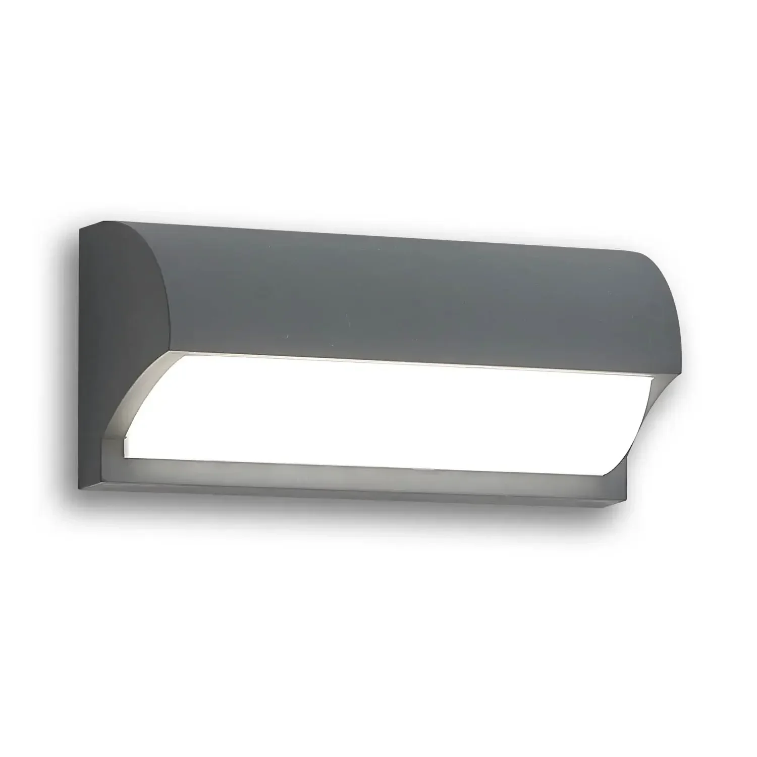 Lúzete - Aplique Exterior Led 20 W 4000k Ip65 Gris Claro Pandorea Led Integrado 170-265 Vac