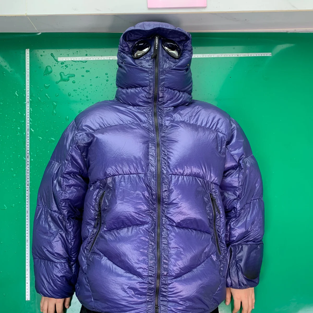 

Синяя утепленная куртка с капюшоном на молнии, с наполнителем из перьев, повседневная молодежная модная зимняя куртка, бренд Tagkita