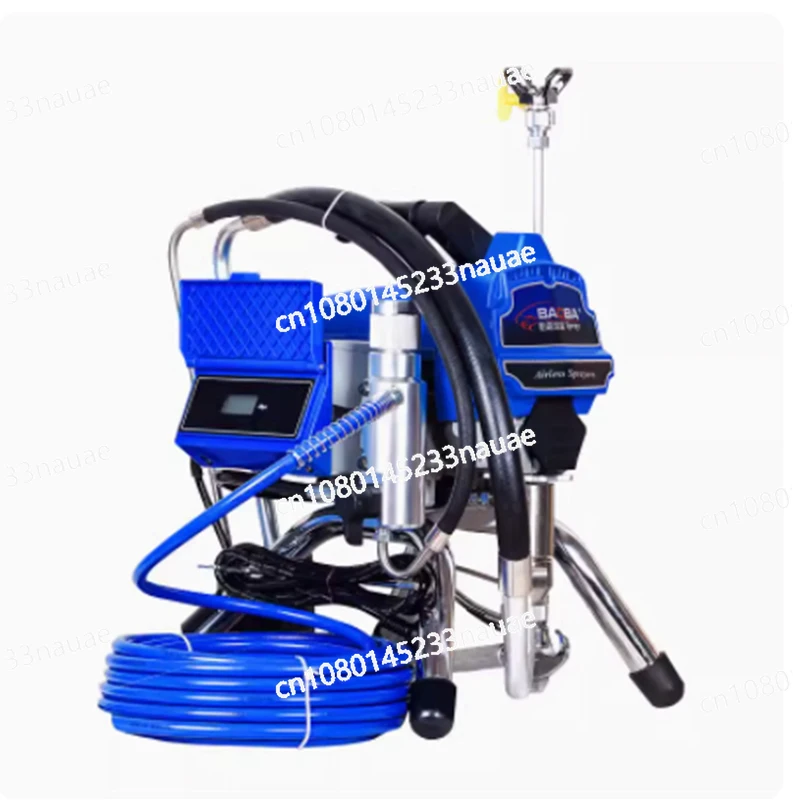 Brushless High Pressure Airless Spraying Machine 2500W Home Decoration Wall Coating Paint Spraying Machine 2.5L/min 495