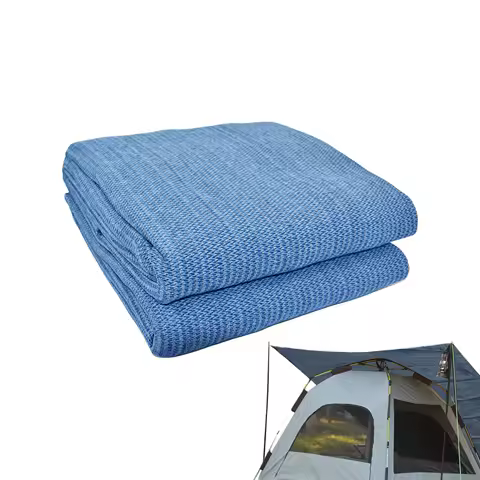 Camping Floor Mat Outdoor Patio RV Rug Floor Mat Tear-resistant Rugs Blanket Sleep Pad for Lawn Balcony Porch Deck Picnic
