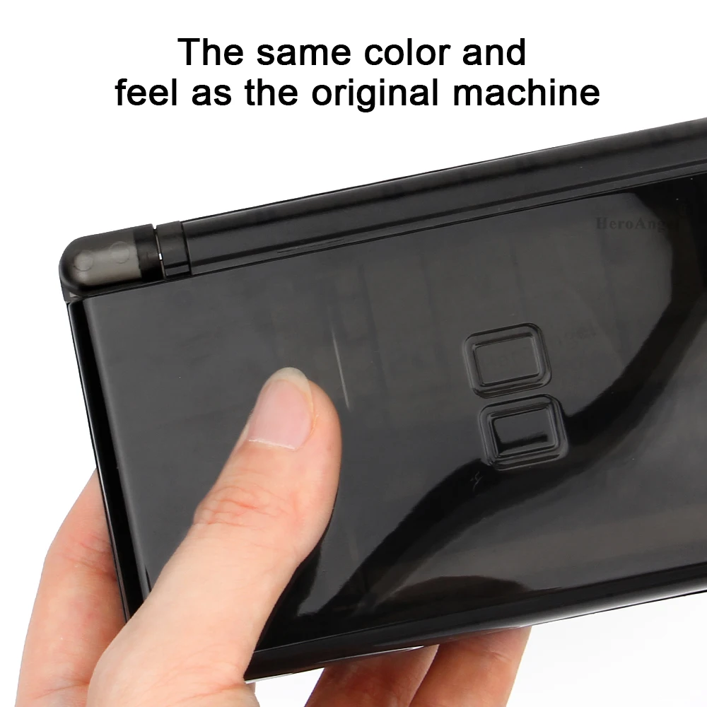 استبدال لنينتندو DS لايت الإسكان قذيفة شاشة عدسة الكريستال واضحة الإسكان قذيفة عدسة الشاشة لنينتندو DSL DSL