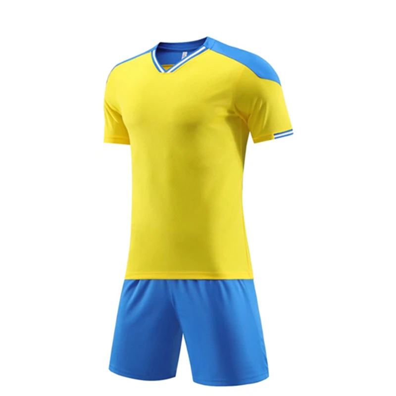 

New Men and Kids Soccer Jerseys Survetement Football Uniform Sets Running Training Suit Sports Clothes Kits 4XS-4XL