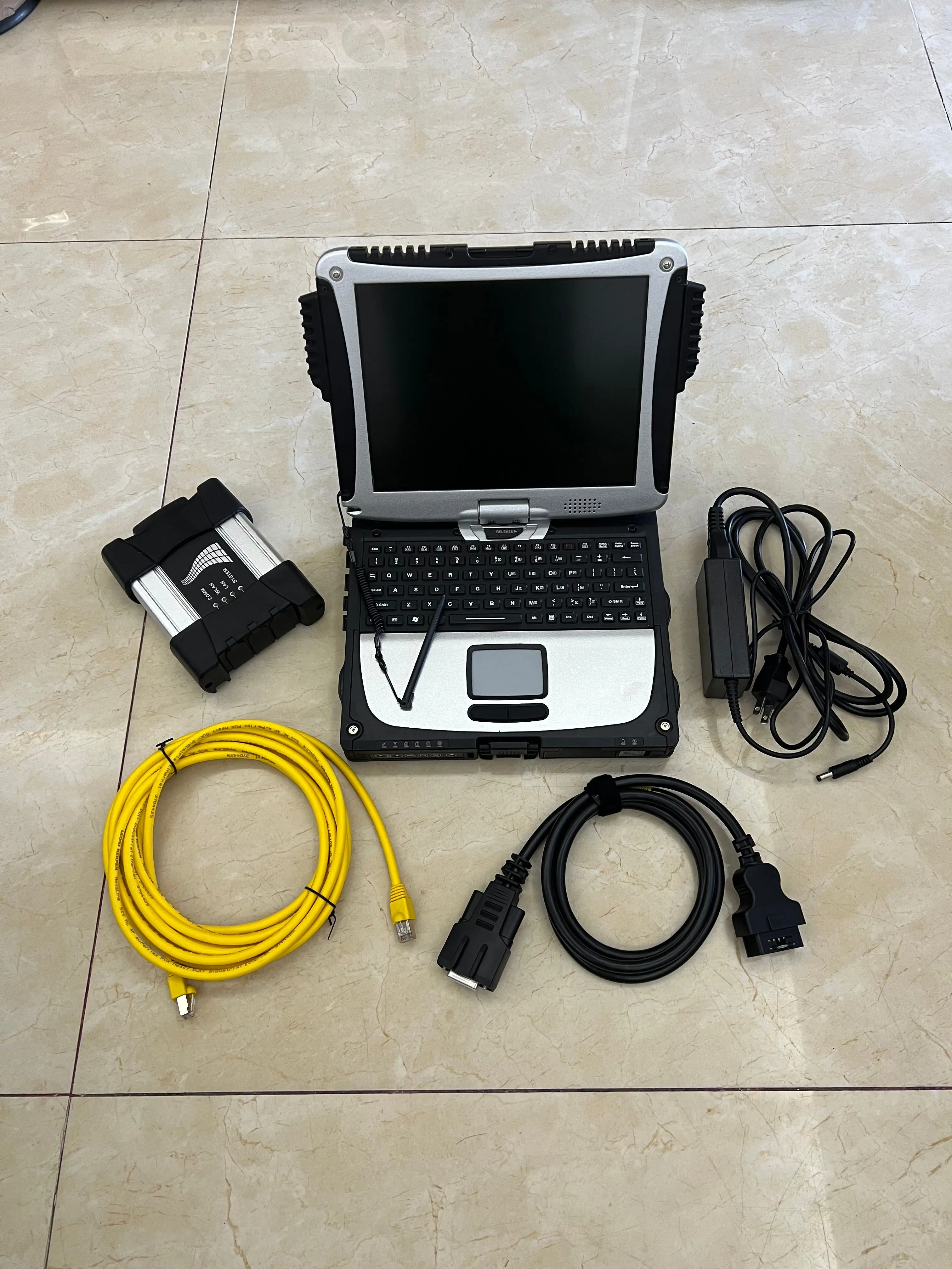 V11.2024 Software D4.49 Icom Next for Cars Mutiplexer OBD2 Cable Diagnose Tool Laptop CF19 I5 Computer 8G 1TB SSD Ready