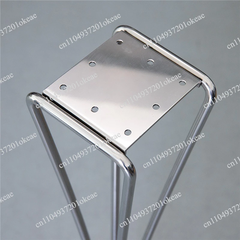 304 table foot milk tea bracket cafe table leg foot metal dining table simple stainless steel