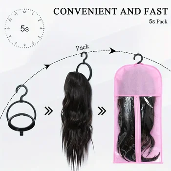 10 best sales विग हैंगर - №9