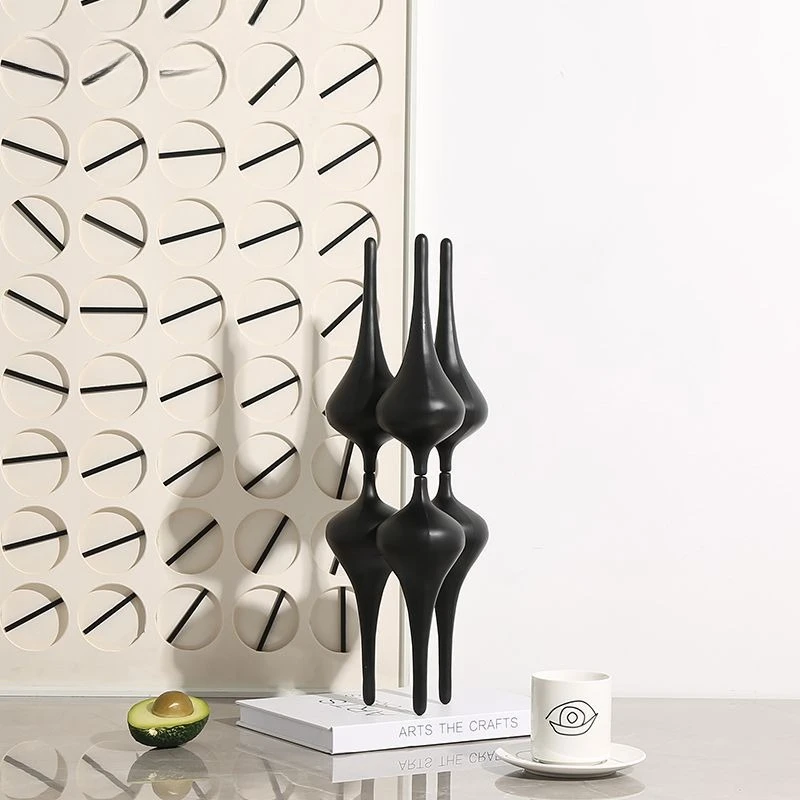 Minimalist Abstract Art Standing Reflection Ornament Exhibition Hall Hotel Home Design Desktop Decoration Crafts