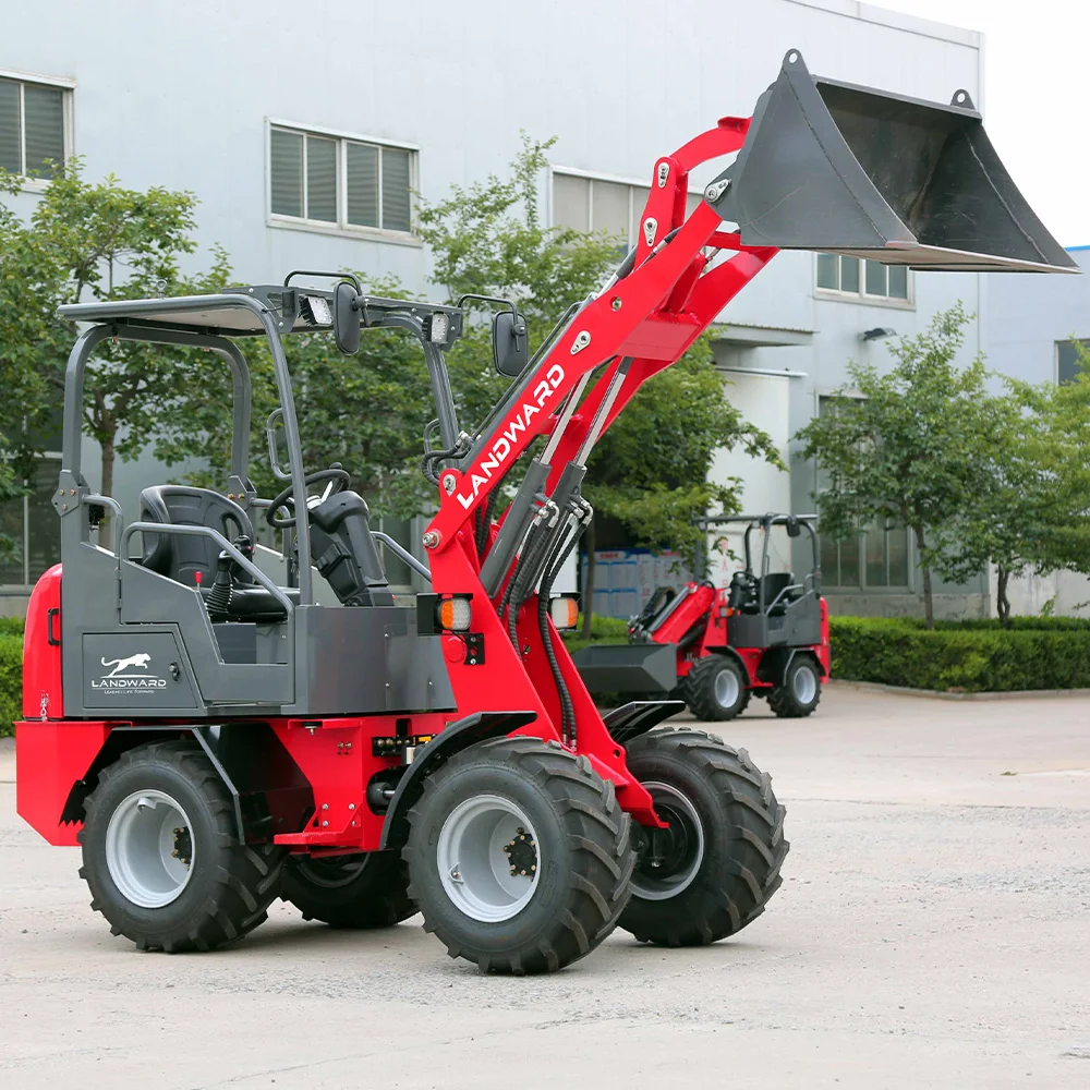 Factory W1150 Wheel Loader LANDWARD Mini Loader Exclusive Diesel Loader Original Japanese Kubota Engine Mini Loader Euro5 Custom