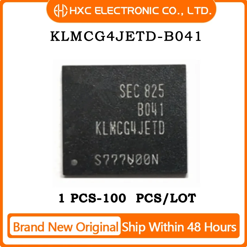 

5PCS/10PCS/50PCS/100PCS KLMCG4JETD-B041 KLMCG4JETD BGA153 Brand New IC Chip