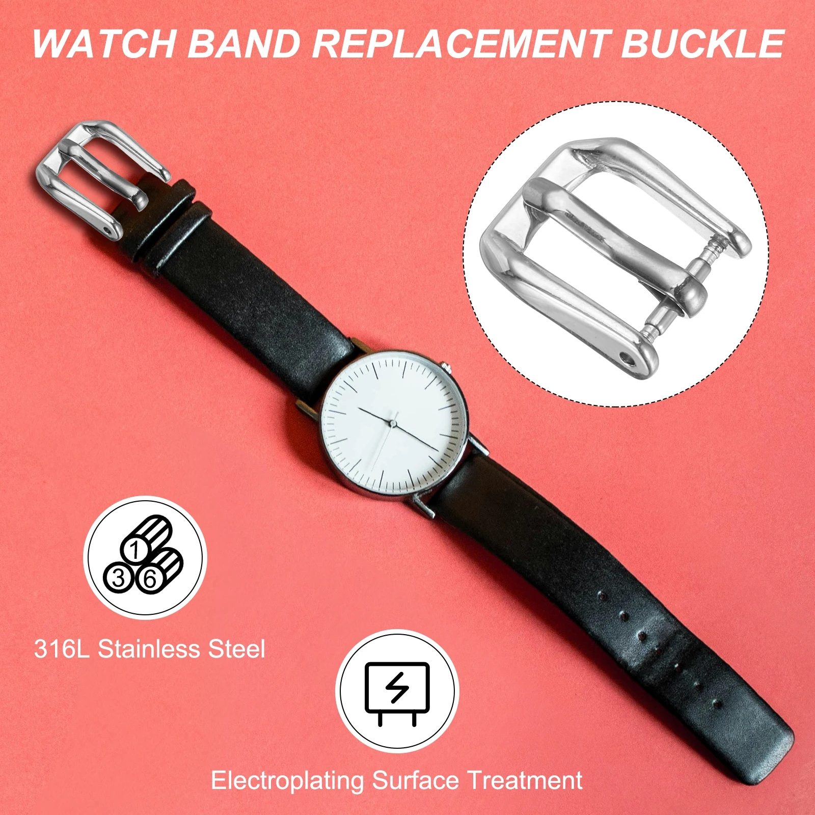 4 шт. сменных пряжек для ремеш – обзор и цена Silicone Band Replacement