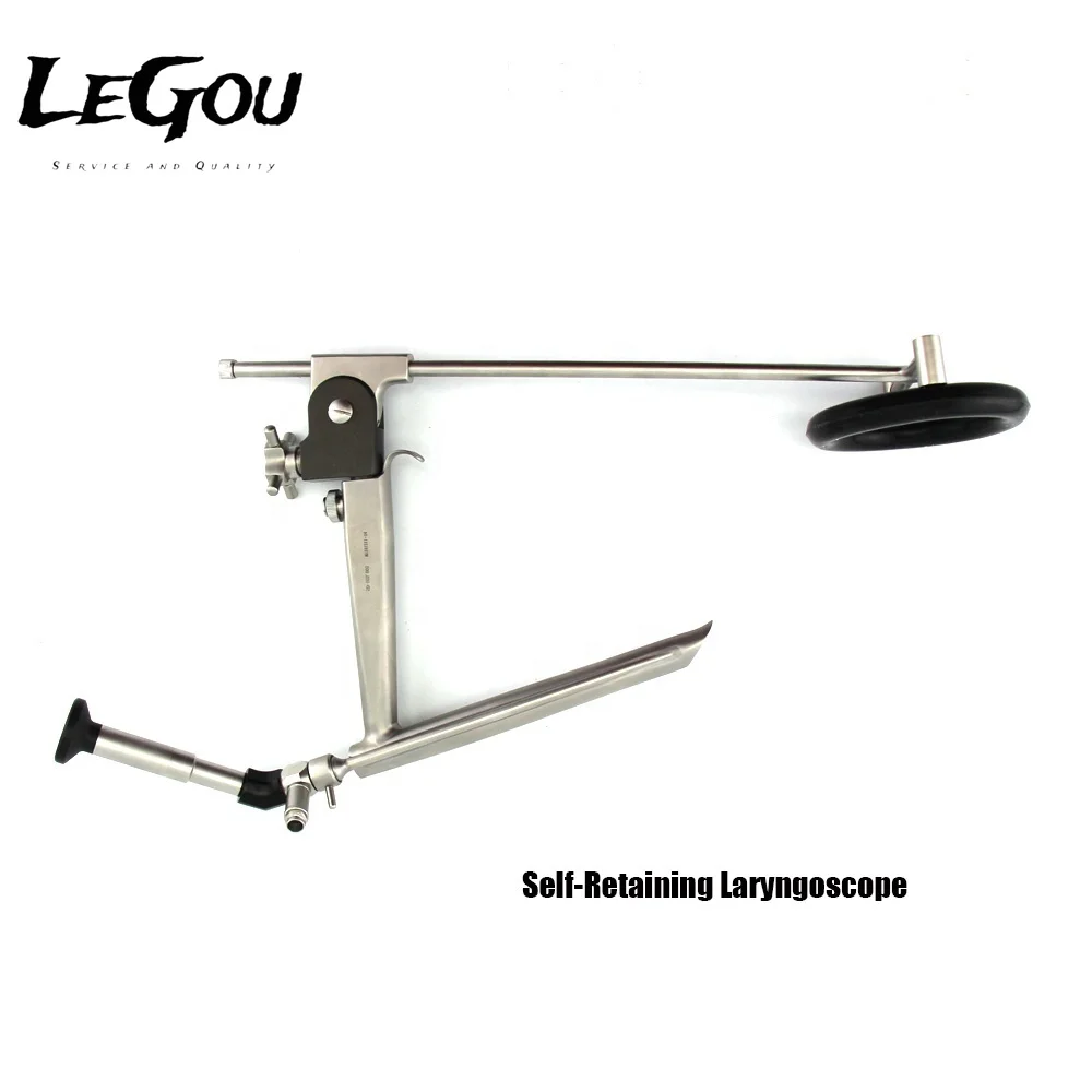 LeGou Professional  Self-retaining Laryngoscope Supporting Laryngoscope  ENT 0/12/30 Degree